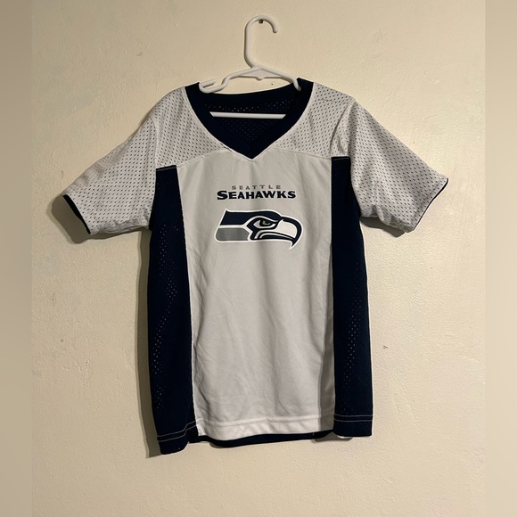REVERSIBLE SEATTLE SEAHAWKS JERSEY. SIZE Youth Small , Augusta Sportswear - Picture 3 of 13